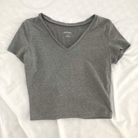 Grey Baby Tee - Picture 1 of 2